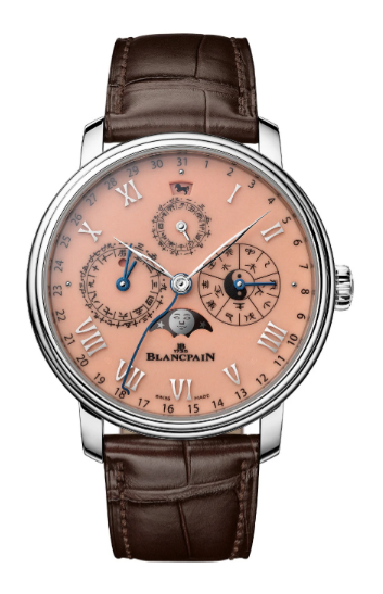 Blancpain Villeret Traditional Chinese Calendar Replica Watch 0888-3432E-55B